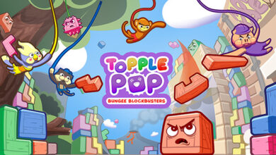 TopplePOP: Bungee Blockbusters