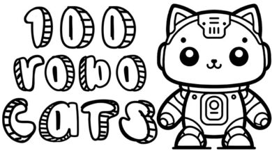 100 Robo Cats