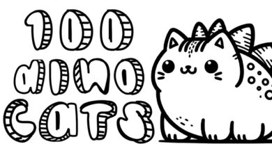 100 Dino Cats